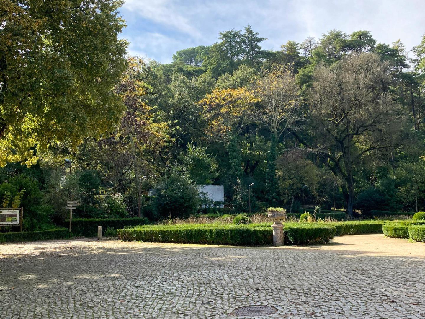 Recepção - A Cerca do Convento de Cristo, desde 1986 conhecida como Mata Nacional dos Sete Montes, é uma extensa área verde de jardim, parque e floresta, situada entre o Convento de Cristo e o centro da cidade.